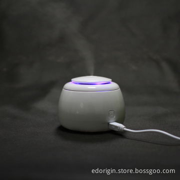 Ultrasonic Air Humidifier with 80mL Capacity, Anti-dry Protection, USB-powered